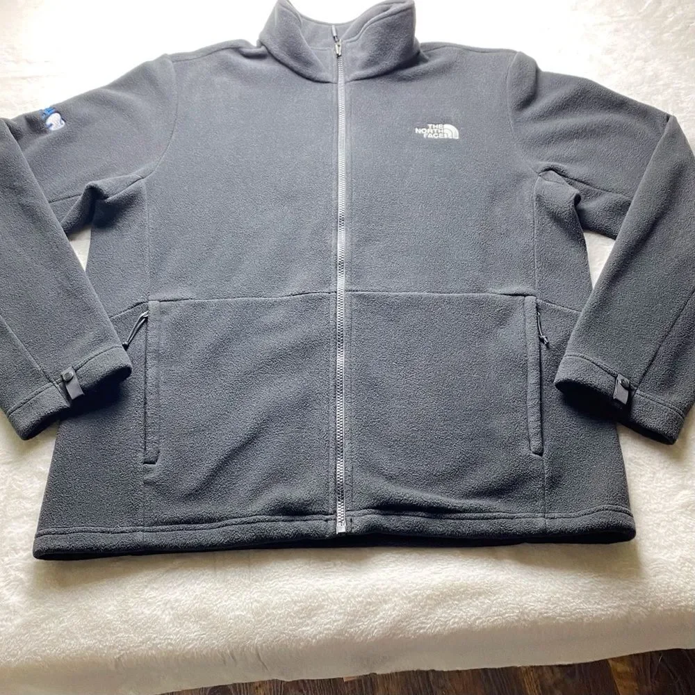 The North Face Black Fleece Jacket Size Large
